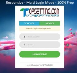Download Login Page Hotspot Mikrotik Ringan Dan Responsive Terbaru
